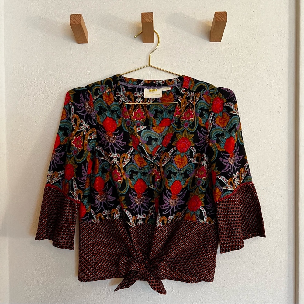 Maeve by Anthropologie floral top